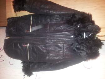 Дубленка тоскана натур лазерный на 4-6 лет