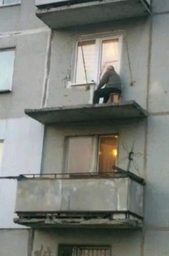 Монтаж оконных рам