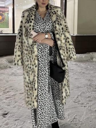 Продам шубу эко рысь