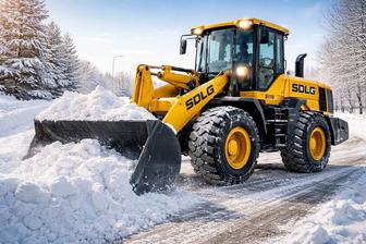 Услуги погрузчика и уборка снега 24/7