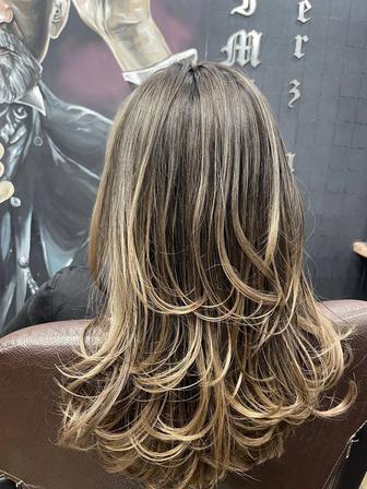 Сложное окрашивание