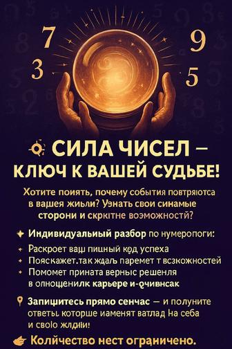 Услуги нумеролога