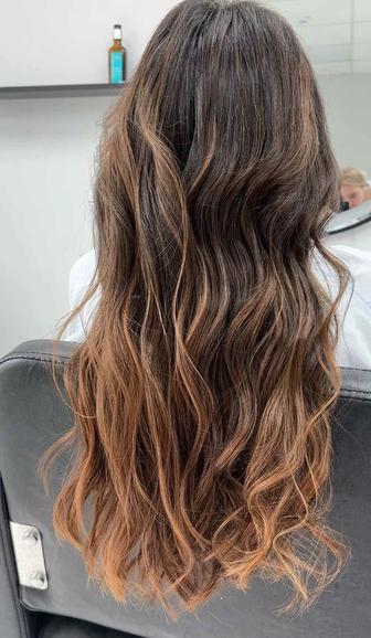 Осветление маслом Davines