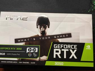 Видеокарта KFA2 GeForce RTX 3050 X Black (б/у)
