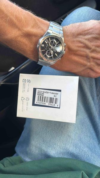Часы Кварцевые CASIO EFV-640D нержавеющая сталь