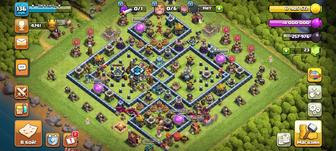 Аккаунт Clash of clans Ратуша 13 продается