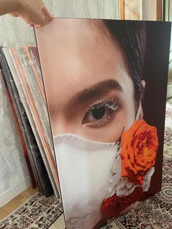 Печать на холсте, портреты