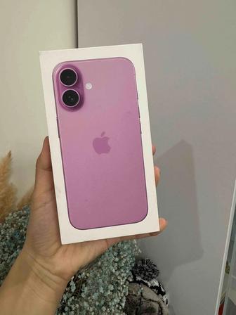 Новый Iphone 16, pink, 128 gb