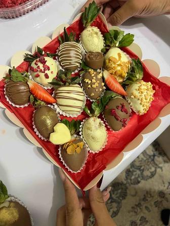 Клубника в шоколаде