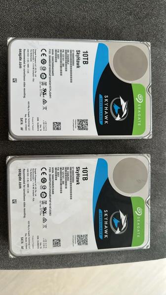 Жесткий диск HDD 10 TB Seagate SkyHawk AI (ST10000VE001), 3.5, 256MB, SATA