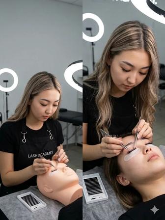 Обучение наращиванию ресниц с нуля