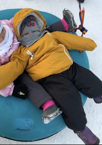 Детский зимний комбинезон