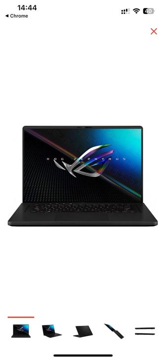 Ноутбук ASUS ROG Zephyrus M16 16 / 16 Г6 / SSD 512Г6 / DOS/ GU603ZE-K8033