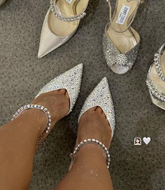 Шикарные новые туфли 34р jimmy choo