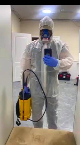 Дезинфекция помещений в Алматы. Профессионально.