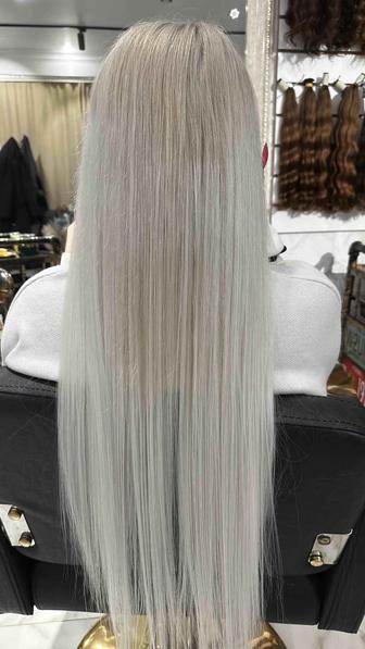 Наращивание волос (биопротеиновые и натуральные волосы)