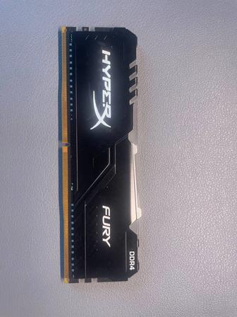 Оперативная память 8GB Kingston HyperX FURY Black RGB