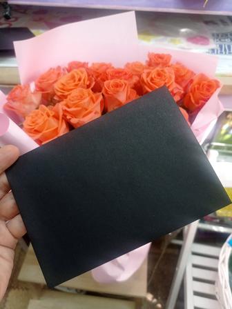 Подарочные Конверты черный, красный, бордовый, коричневый и зеленый цвет