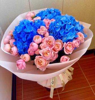 Цветы букет розы каждый день свежие