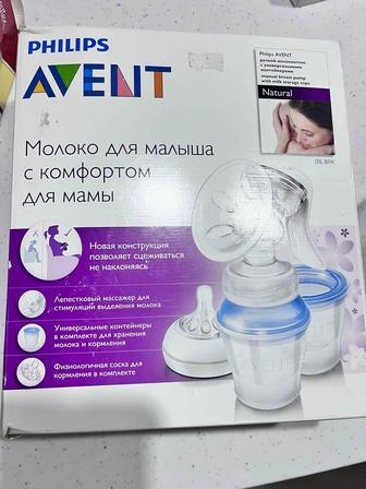 Продам молокоотсос, контейнеры для грудного молока и перекусов, заглушки