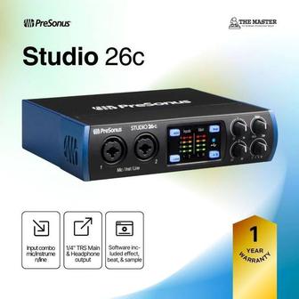 Звуковой карта Presonus 26c
