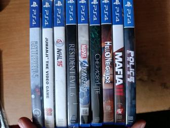 Игровые диск на ps4