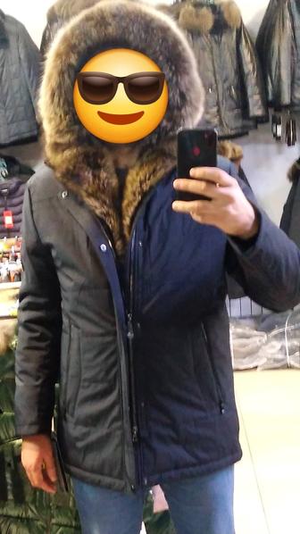 Зимняя мужская парка