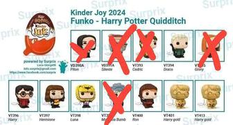 Фанко-поп Киндер по Гарри Поттеру