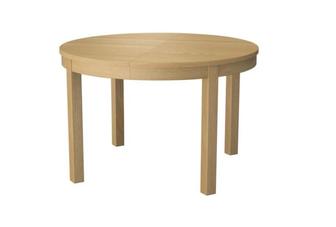 Круглый раздвижной стол Икеа