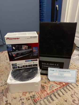 Продам solo 300 6.5 competition, Pioneer MVN-S520BT