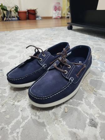 Новые кожаные мокасины, 43 размер, (из нубука) от Glasman