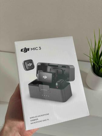 Новые DJI Mic 3 в упаковке (2TX 1RX Charging Case)
