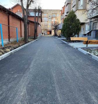 Укладка асфальта