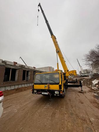 Аренда автокрана 25 т китаец