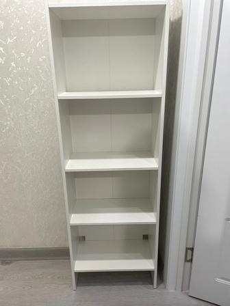 Продается Б/У Стеллаж напольный IKEA, 50x25x160 см, белый