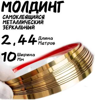 Декоративный металлический молдинг