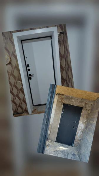 Установка входных дверей