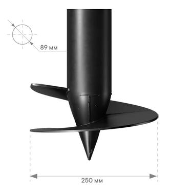 Винтовая свая 89/1800
