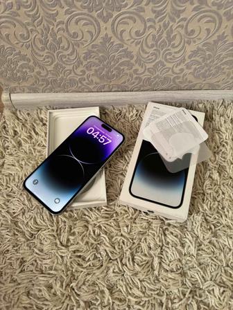 Айфон 14 Про Макс iPhone 14 Pro Max с коробкой ВСЕ РАБОТАЕТ АСТАНА