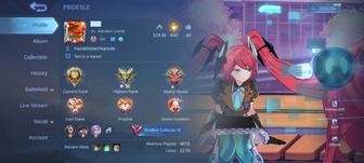 Аккаунт Mobile legends