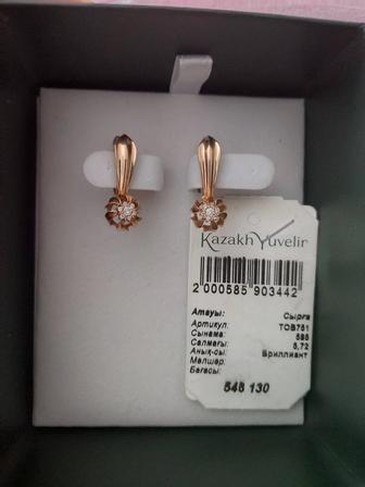 Продам сережки