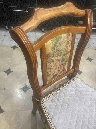 Продам стулья дерево, габелен