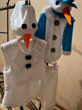 Новогодний костюм снеговика