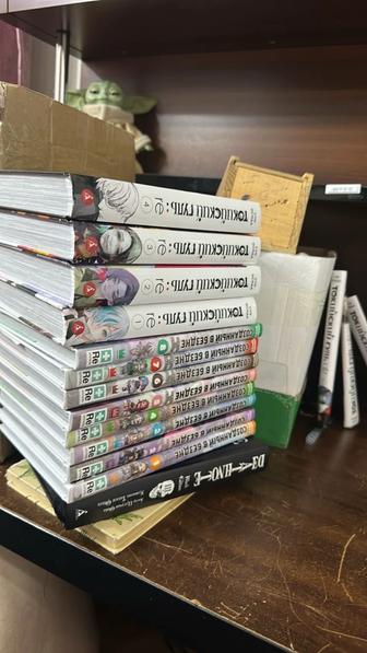 Продается манга, Тетрадь смерти, Токийский гуль и созданный в бездне