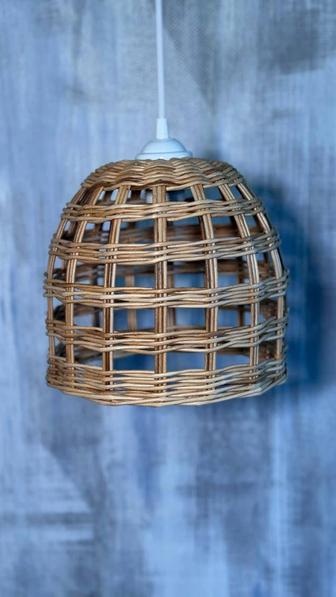 Продам плетенный абажур