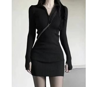 платье осень-зима