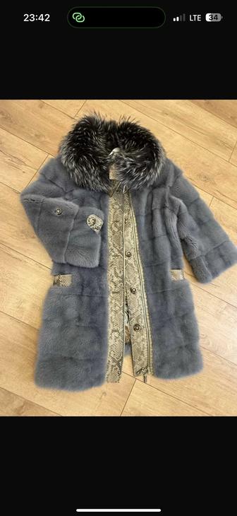 Эксклюзивная норковая шуба