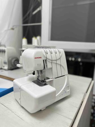 Оверлок Janome продается 4х нитька\закрутка