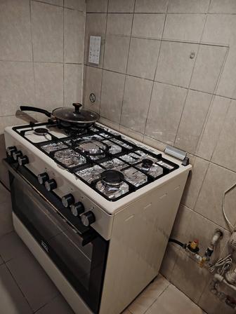 Кухонная плита газовая электро духовка