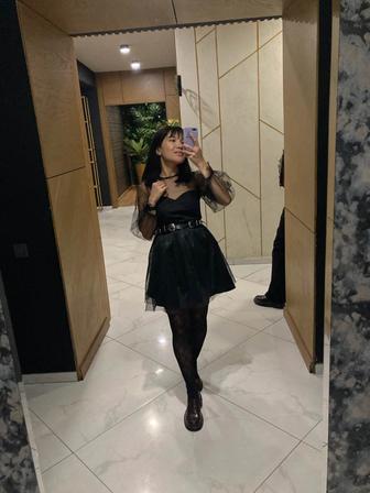 черное платье